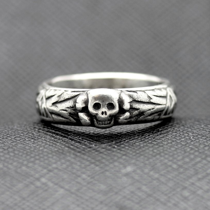 Antiq24 On Twitter Ss Totenkopf Ring Waffen Ss Runas Silver Https T Co Sgxecb9qa9