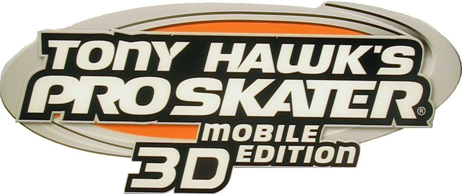 THGDBook's tweet photo. A cleaned-up image of the THPS3D logo. This mobile version of THPS was shown at E3 in 2005, before it lost the "Mobile Edition" suffix. This game didn't support simultaneous button presses, rendering the trick system a mess. More info in this strange one in the book, of course! https://t.co/AN16eHJUng