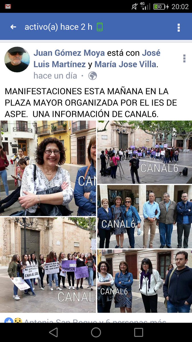 Hasta donde nosotros y nosotras sabemos, los organizadores de la pasada concentración y secundamiento de la huelga fuimos Aspe Joven y Aspe Feminista, contrastad información.