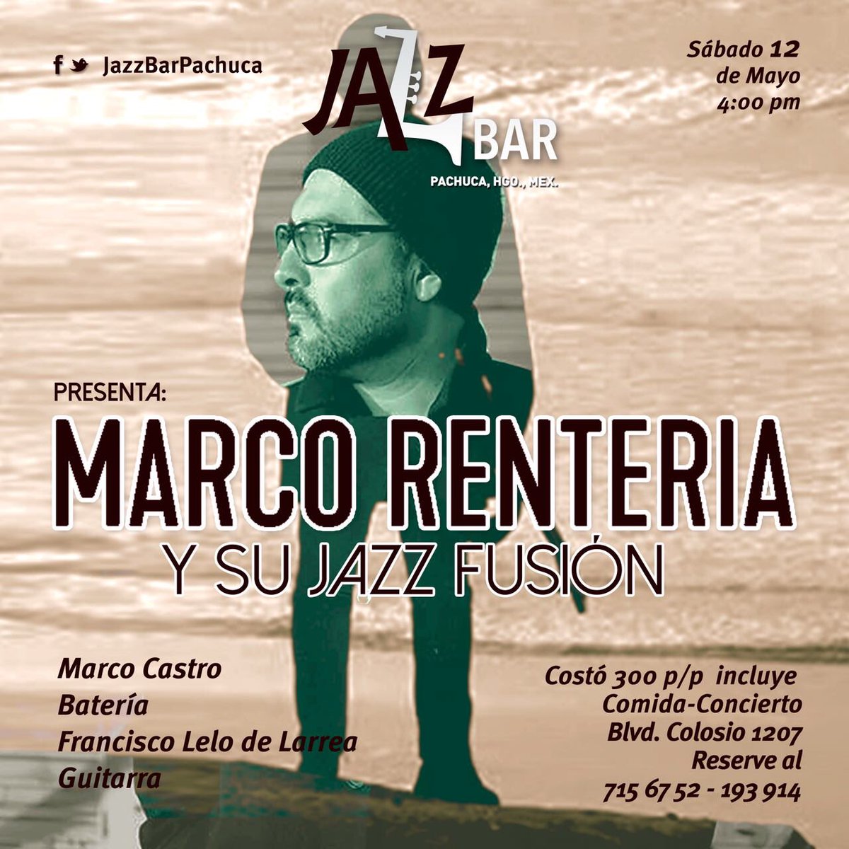 chetacopachuca's tweet photo. Este clima no ayuda nada a mis pocas ganas de trabajar y a mis muchas de fiesta. Mañana Buffet-Concierto en nuestro @JazzBarPachuca no te lo pierdas @festivaljazzhid @contrajazzymas @JazzRadioHgo @ConectaPachuca @marcorenteriao https://t.co/AlCEpOEY5n