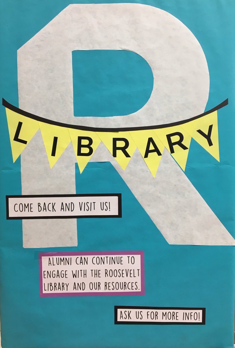 Roosevelt U Library tweet media