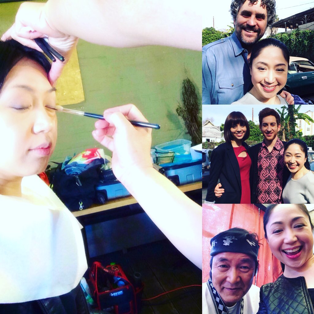 lorabofill's tweet photo. Memories of shoot for romantic comedy @bornguiltymovie w/ director Max Heller &amp; actors Jay Devore, @anna_train ,&amp; Hidetoshi Imura! Premieres today at select theaters 
https://t.co/jTSqEbnq3N or on demand https://t.co/tWrFHPTfy2 ! #datemymom #actorslife #romanticcomedy #comedy https://t.co/OnmoIWbl2B