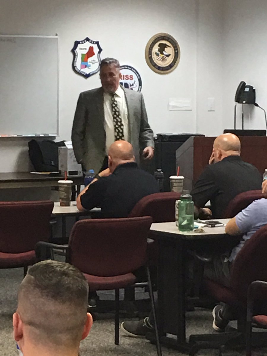 GreeleyAssocLLC's tweet photo. Homicide Investigation Course at Nespin May 10-11.  Sgt Det Bill Doogan speaking about cold case investigations. https://t.co/57bwGuLUTr