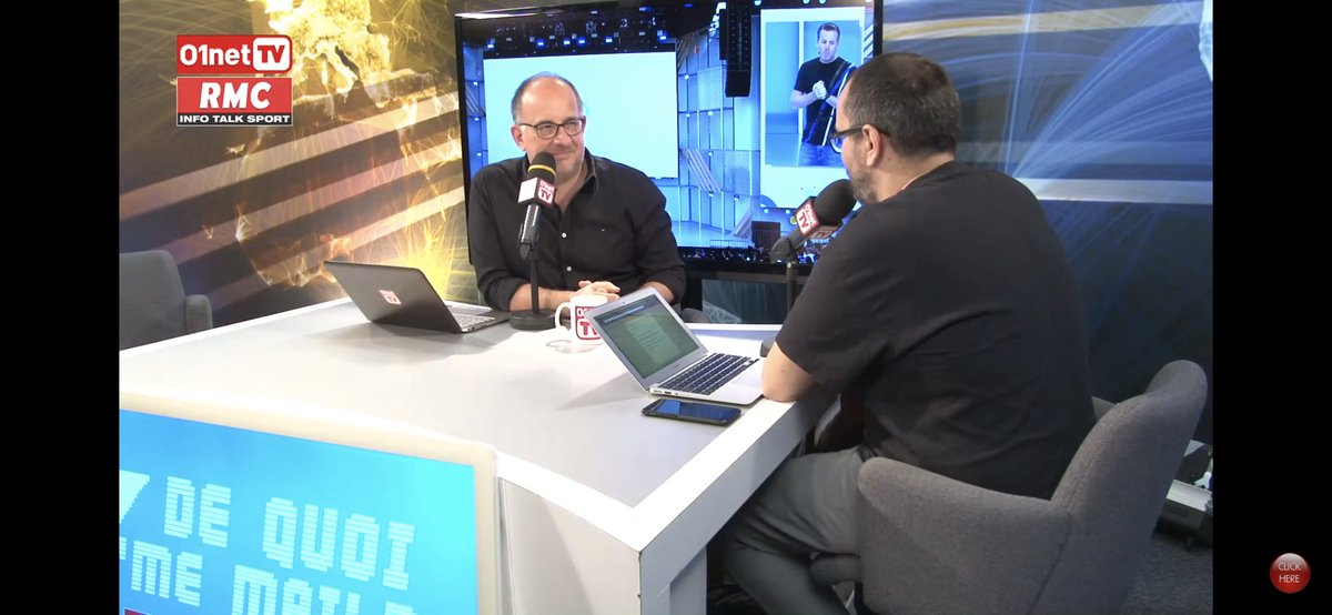 Fsorel's tweet photo. Et c’est parti pour #DQJMM sur @RMCinfo et @01netTV ! Au menu l’intelligence artificielle à tous les étages chez #Microsoft et #Google, le test du #Nokiasleep et de la nouvelle #ArloGo. 
Vidéo : https://t.co/qc8SnPG9kt
Audio : https://t.co/dqmCSEm0EQ https://t.co/ljhm4L9JUq