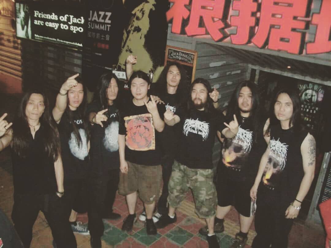 Guangzhou Stop was somehow cancelled making the Shenzhen Stop the last one of the Tour. Evocation was also one of the Bands performing.

Photo: Today in History: Group photo with Ritual Day in front of Base Bar.
********
HYPONIC 
a Band from Hong Kong 
hyponic.bandcamp.com