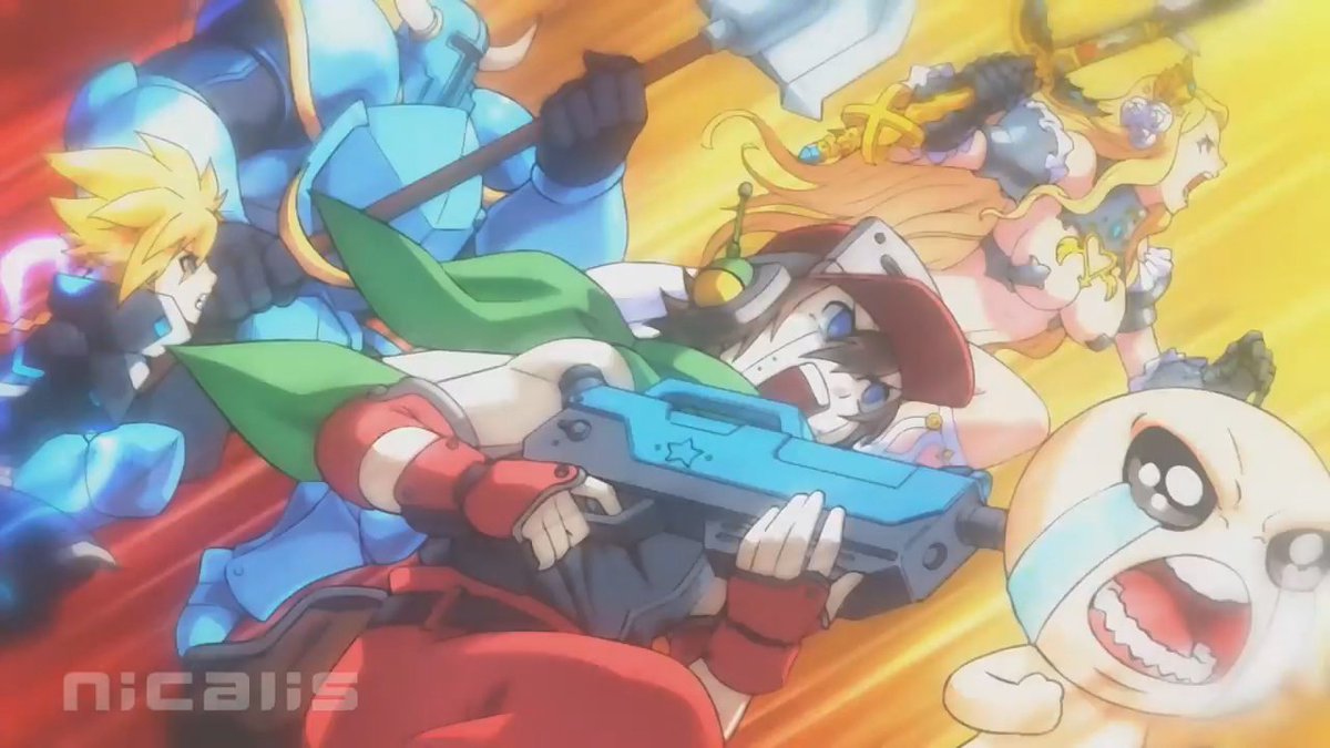 Blade Strangers Full opening cinematic (features Quote, Shovel Knight