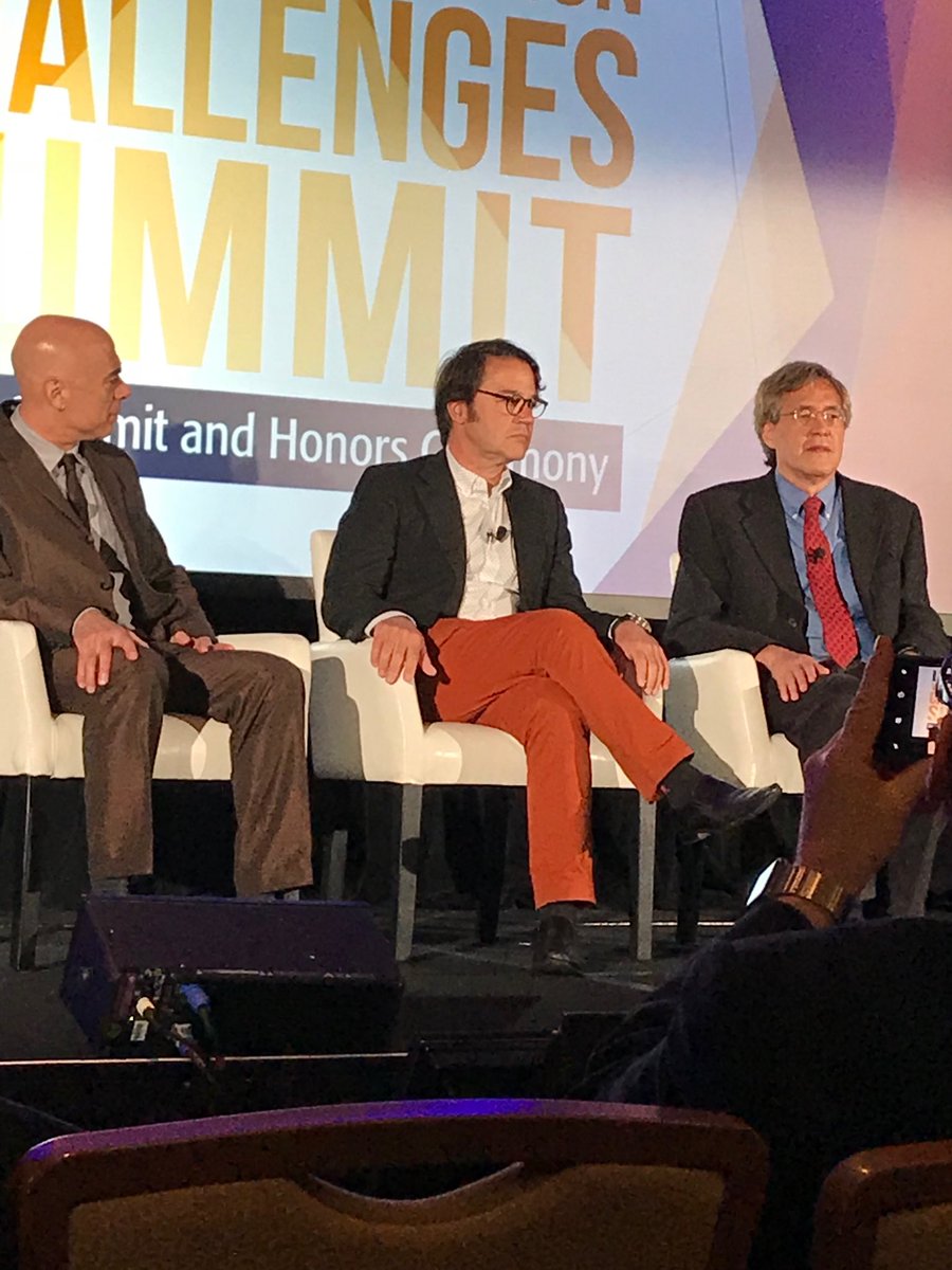 lmartinich's tweet photo. #IEEEVICSummit Dr John Tisdale and Dr Conklin with Glenn Zorpete discuss gene therapy and the cure for sickle cell disease https://t.co/PoiLDBNgk7