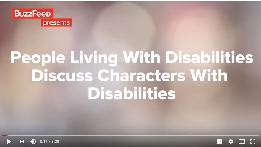 virtuallynormal's tweet photo. Ok wow, this is an ideal video to watch if you want to understand what it feels like to watch TV and movies as a person with a disability, and where writers and filmmakers need to step up.  
https://t.co/xOvzKIYEIt via @YouTube https://t.co/vP4WFBU8tV