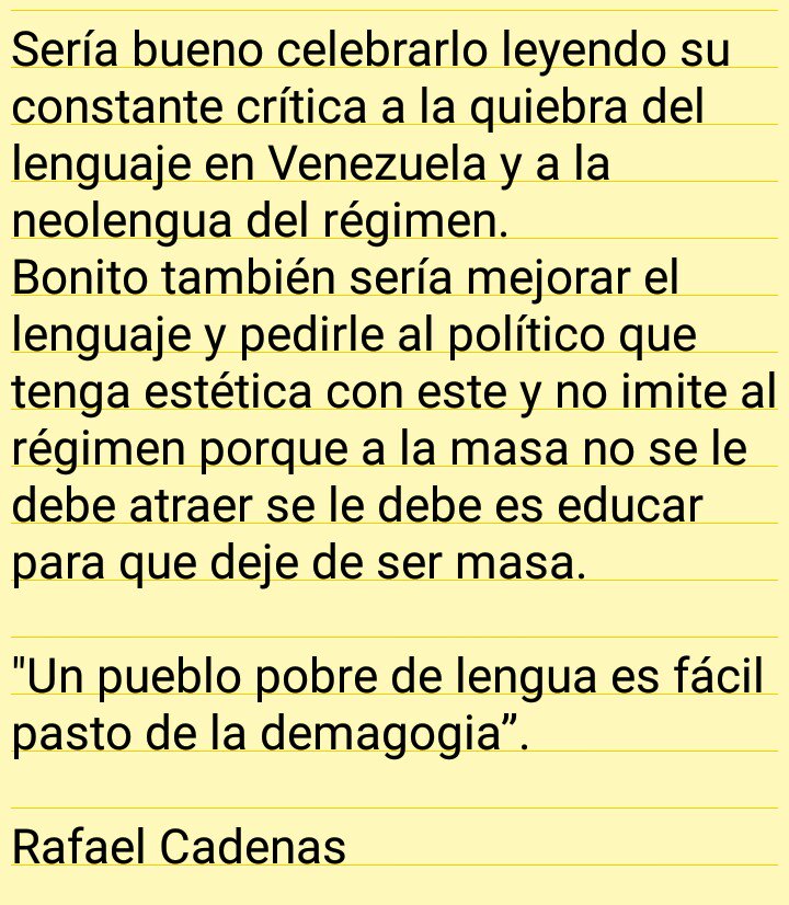 fabiolapasco's tweet photo. Merecido Premio para Rafael Cadenas. Solo agregaré que... https://t.co/azyQXFkfG6