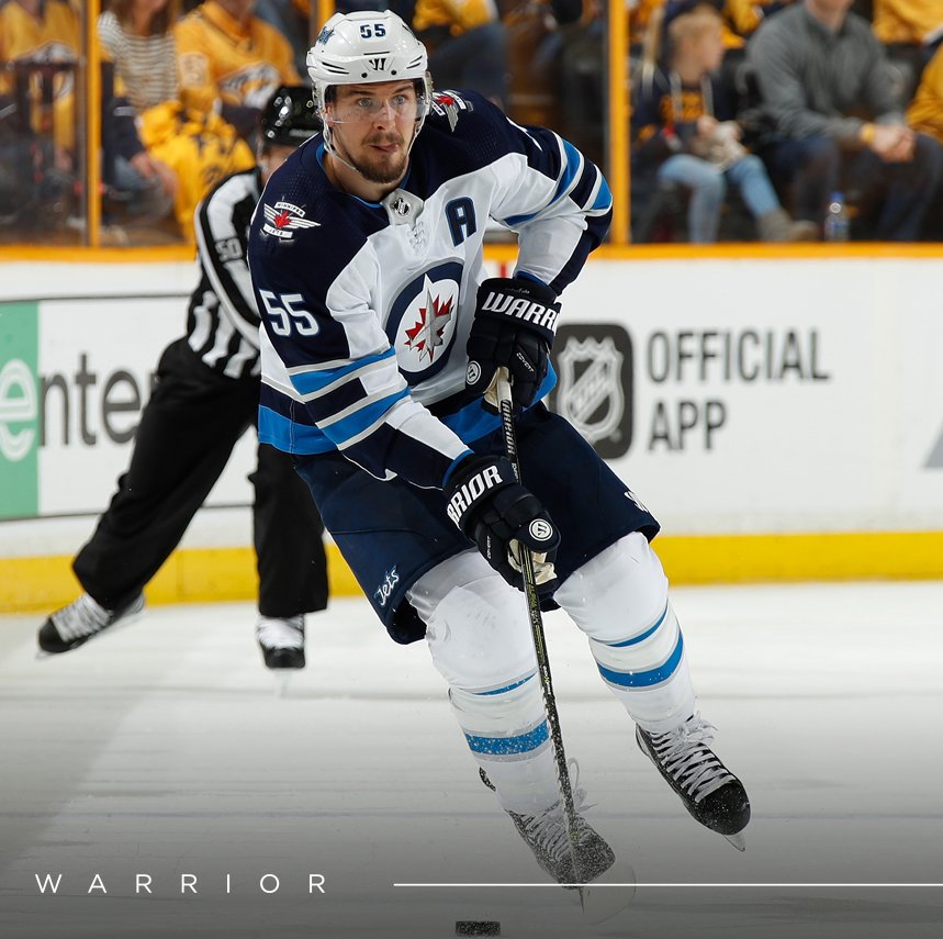 WarriorHockey's tweet photo. Not all Dynamic Duos wear capes. ✈️

#WarriorPRO #CovertQREdge #AlphaQX #NHLJets #GoJetsGo https://t.co/5ojtxZ9vEI