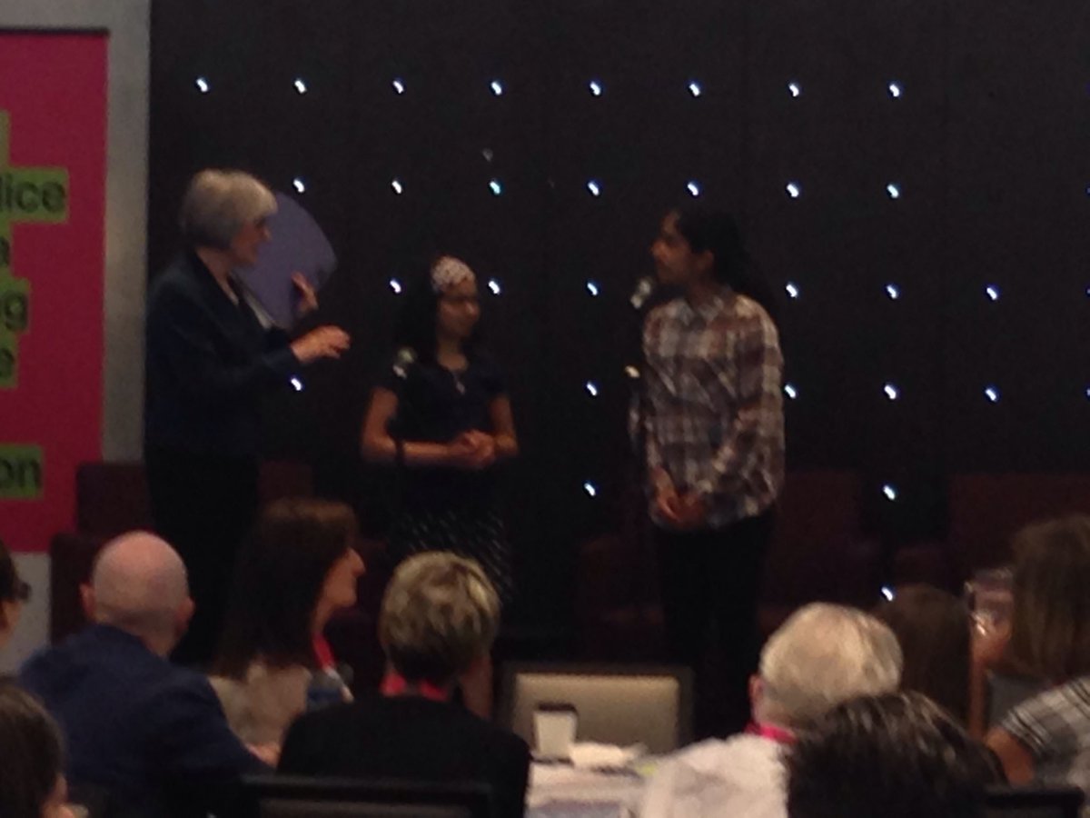 whiteaker_ann's tweet image. Grade 4 and 5 students teaching over 300 adults mindfulness practises - yes we can all benefit.#scmhc2018