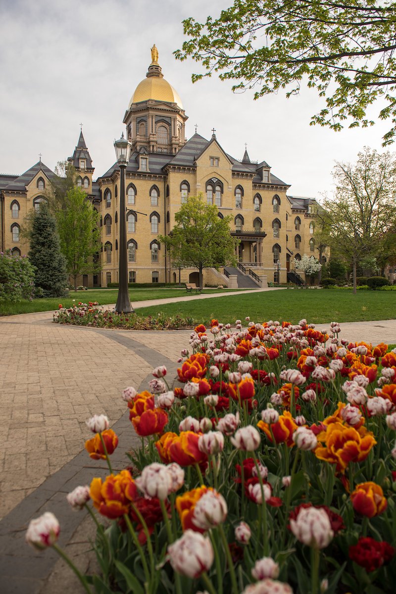 Tender, strong and true.

Happy Mother's Day to all the Moms in the Notre Dame family!