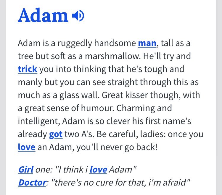 Girlsonly0000's tweet photo. Adam is the shizzle for for nizzle. https://t.co/pnvo22trlx