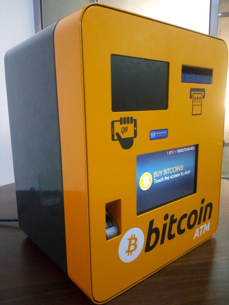 The first Bitcoin ATM Machine in East and Central Africa is now installed  in Westlands Nairobi!!!!!!