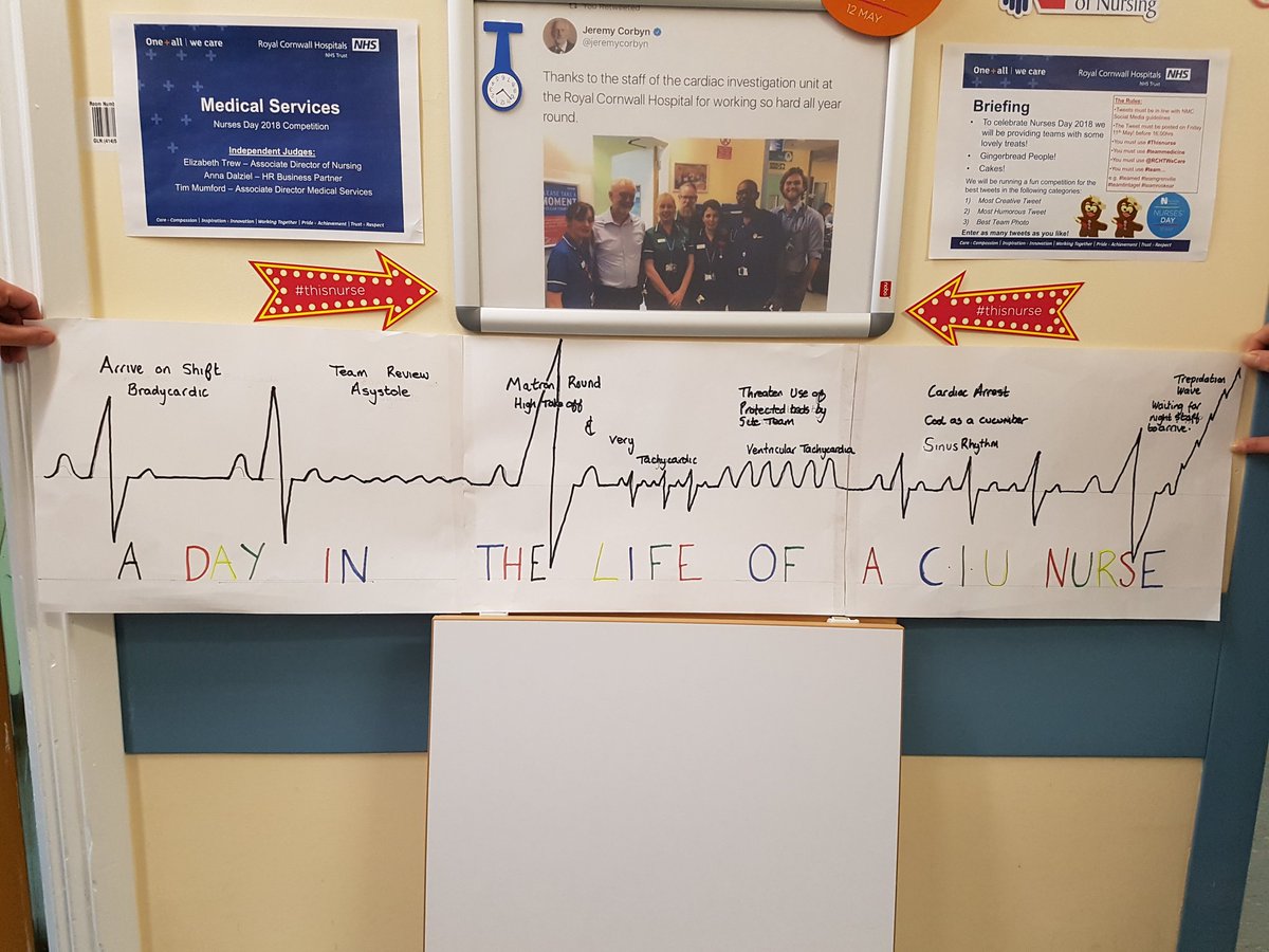 TONGRO2's tweet photo. Happy Nurses Day 2018 from #teamciu #teammedicine #ThisNurse @ian_moyle @SharonNancholas @RCHTWeCare https://t.co/C16L5cOErQ