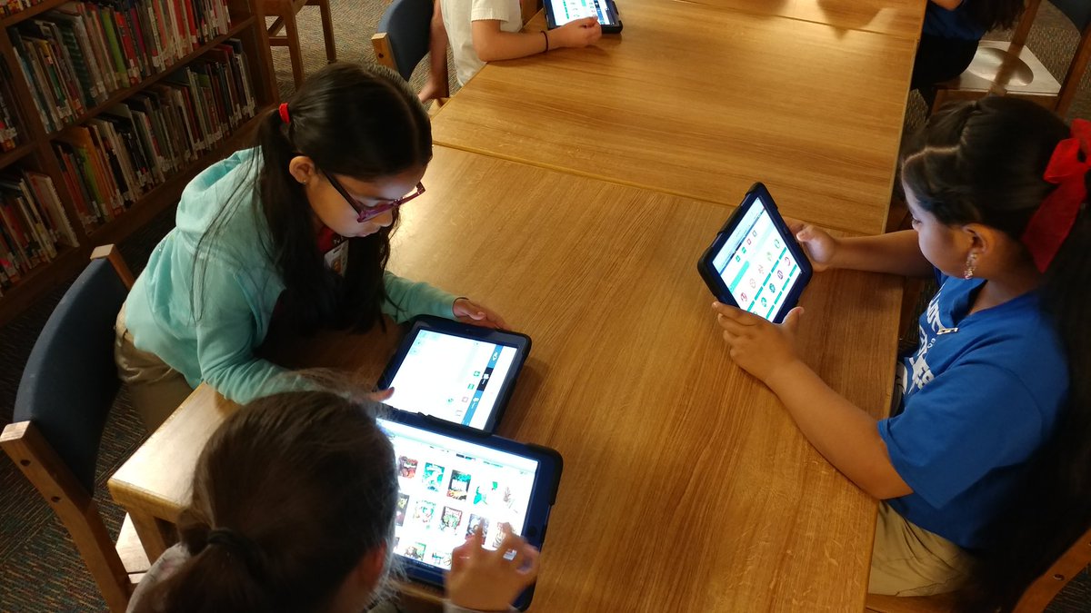 We are checking out MyOn! #myIrvingISD #irvingreads