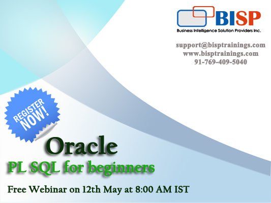MohitBisp's tweet image. Oracle PL/SQL online Training
 Live Demo Class: Saturday, 12 May at 8:00 AM IST 
Register Here:bit.ly/2I3DPI7
More Detail:bit.ly/2DRi9Jf
 #oracle #oraclePLSQL #plsqlonlinetraining #Plsqljobsupport #oracleplsqlbasics #plsqlinterviewquestion