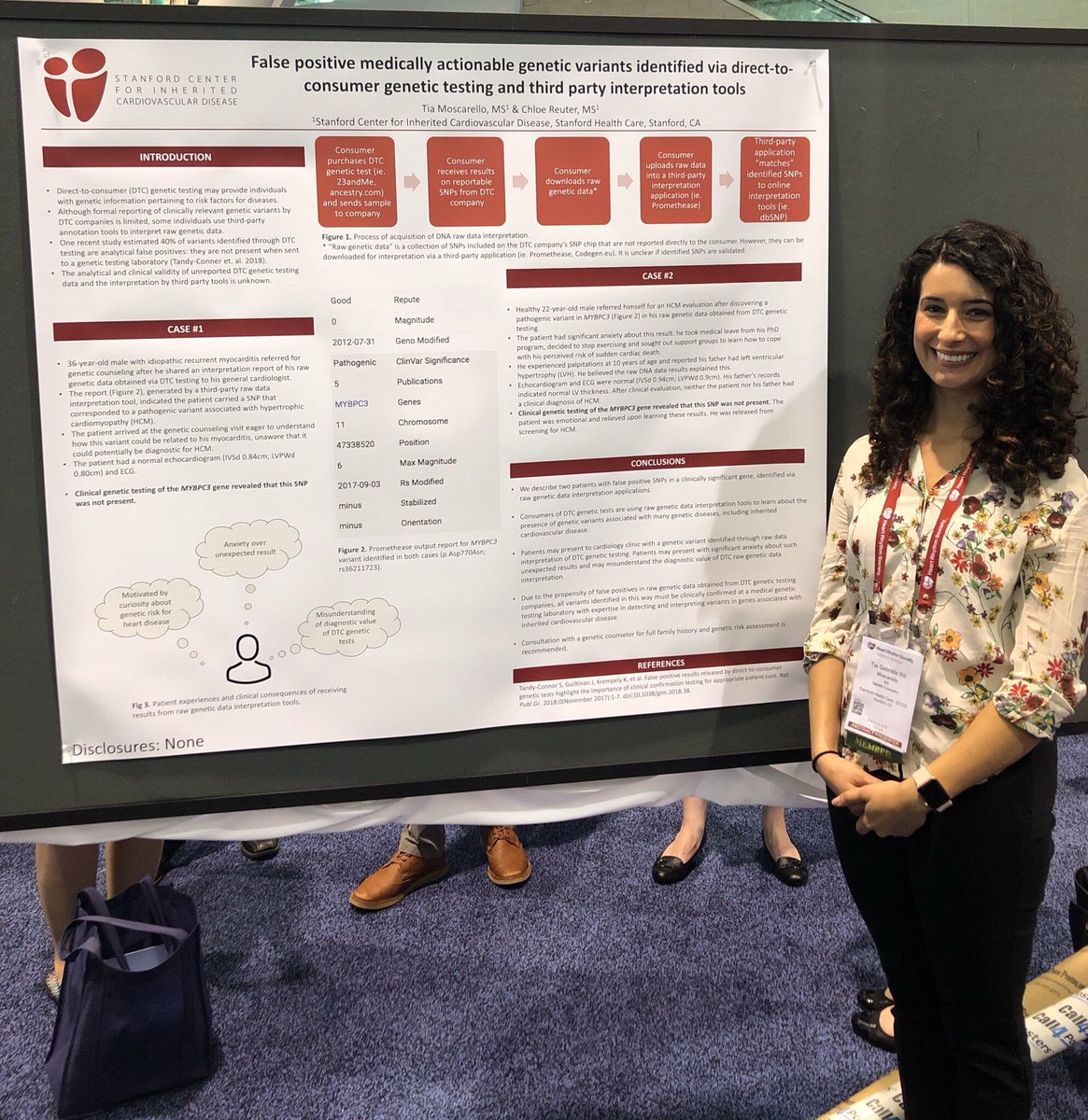 JKSpoonAmore's tweet image. Again, beware the DIY “genome analysis”! Cases from @StanfordHCM w #MYBPC3 variants identified on DTC testing that weren’t there on clinical #genetic testing #HRS2018 #CardioGen #GCchat @TiaMoscarello @ChloeReuterCGC