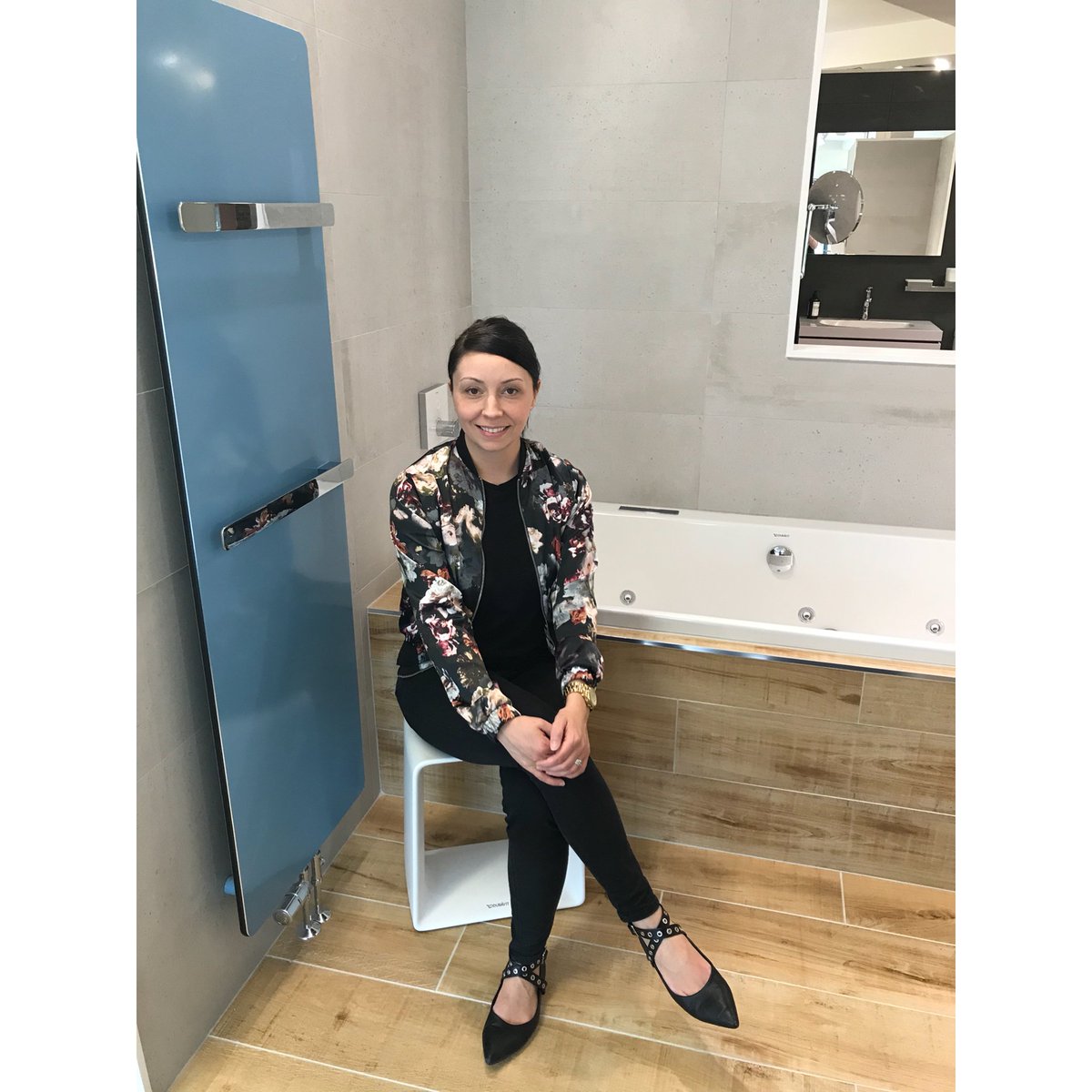 Meet the designer! Lee-Anne is one of our Bathroom Designers - she has many years' design experience & has shared her favourite bathroom trend with us: 'Natural materials are currently inspiring much of the bathroom industry. I particularly love pairing marble with wood.'