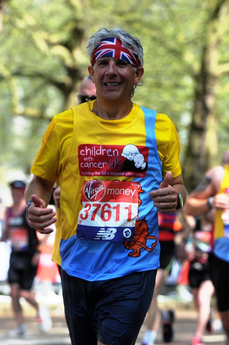 Great job by Michael Reynolds, director of total performance on completing the London Marathon and raising over $3,000 for Children with Cancer charity.