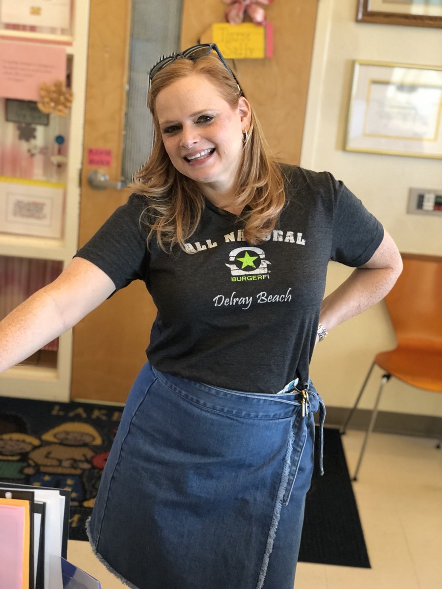 PBGHS_Principal's tweet photo. Thank you @BURGERFI for sponsoring our Teacher Appreciation Lunch at LPE today!!! You guys rock &amp; we are grateful!!! 🍔🍟💚💚@Lake_Park_Lions https://t.co/GPB3dWAKfv