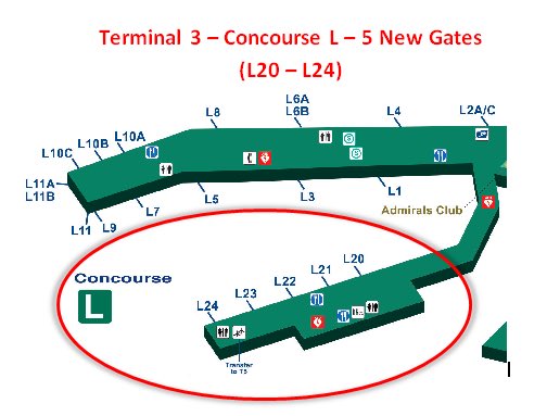 Terminal 3 Chicago Ord Map