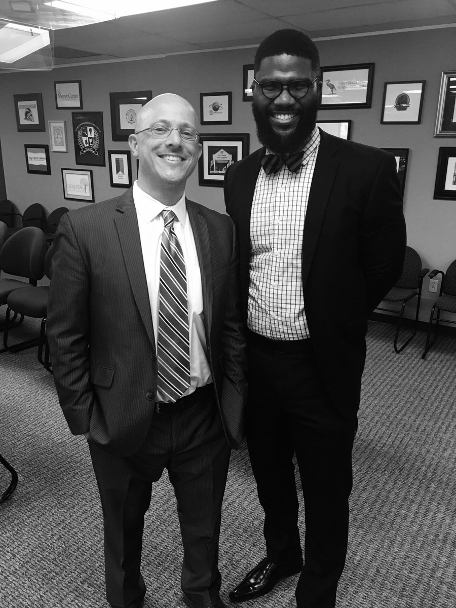 SC_ELS's tweet photo. I'm inspired by Hugh Harmon's story, love that his students will see his Ivy League education and teaching/leadership background in what's possible for themselves, and am so pumped to welcome his new school Renaissance Collegiate into the @SCPCSD! #qualitygrowth #leadership https://t.co/fUORBYMSDc