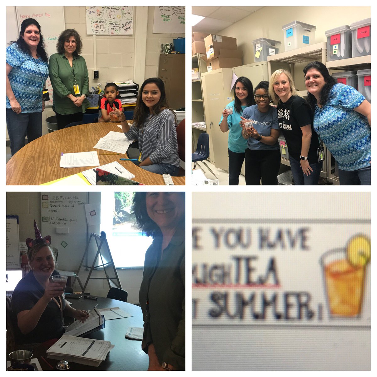 RLEthirdgrade's tweet photo. We are spreading some kindness before testing next week!  Hoping everyone has a MighTEA great summer! #niftynine @aggietharp https://t.co/n0QDetoS60