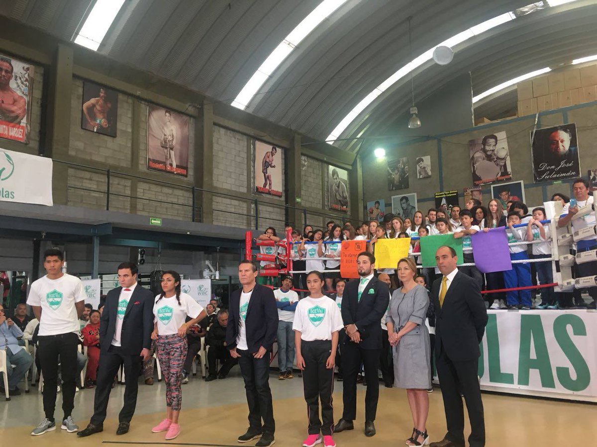 heraldodemexico's tweet photo. En el Gimnasio Central inicia la videoconferencia con el Papa @Pontifex_es para hablar del programa Boxeando con Valores, acompaña la leyenda @JCChavez115 https://t.co/5fpJPMcudz