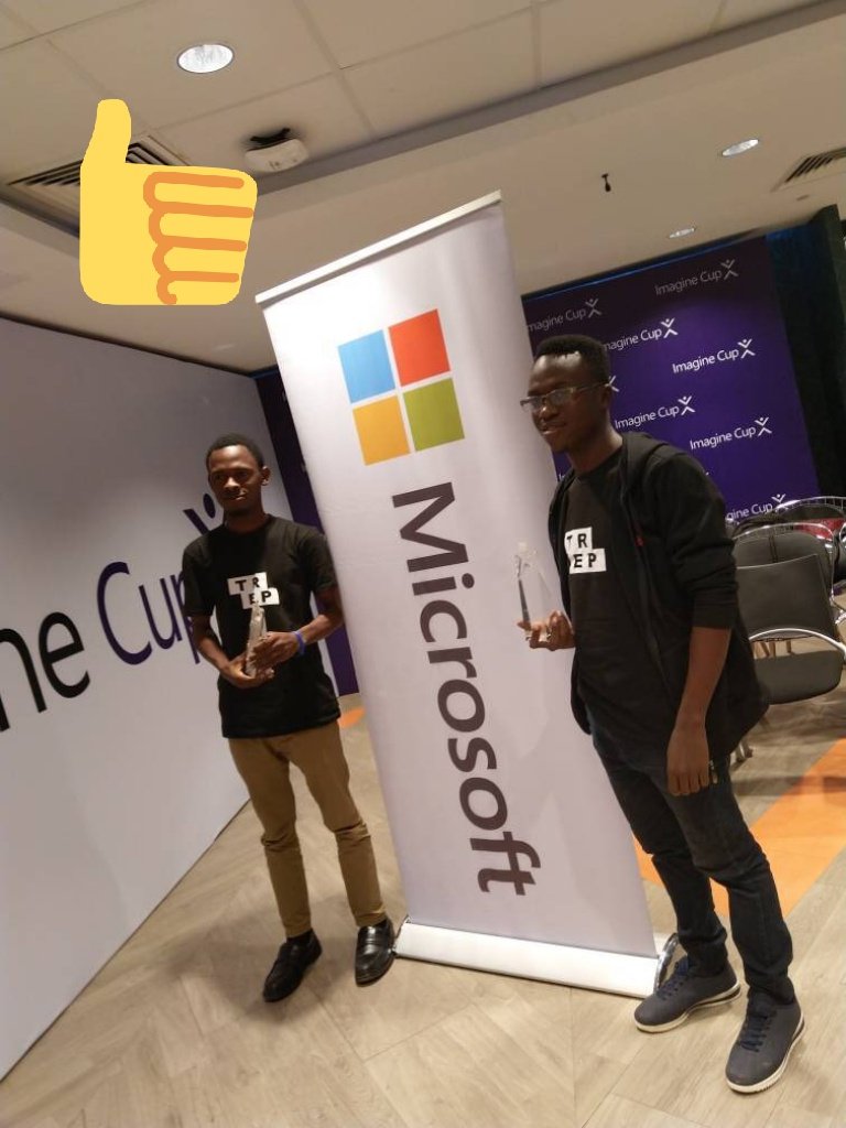 MicrosoftNG's tweet photo. Drum roll please! And the winner of Imagine Cup Nigeria National Finals 2018 is Team TREP. Congratulations team, we wish you all the best as you proceed to compete at the Middle East &amp; Africa region level. #ImagineCupNigeria #ImagineCup18 🎉🎉🎉🎉 https://t.co/HRVhooLDfC