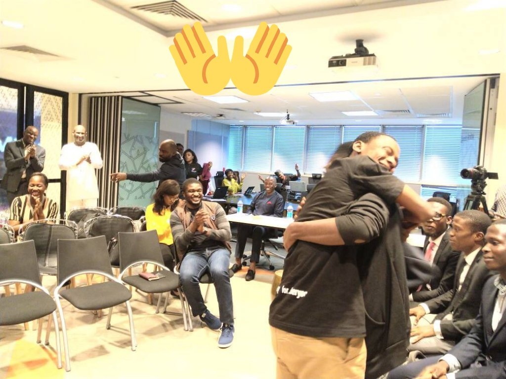 MicrosoftNG's tweet photo. Drum roll please! And the winner of Imagine Cup Nigeria National Finals 2018 is Team TREP. Congratulations team, we wish you all the best as you proceed to compete at the Middle East &amp; Africa region level. #ImagineCupNigeria #ImagineCup18 🎉🎉🎉🎉 https://t.co/HRVhooLDfC