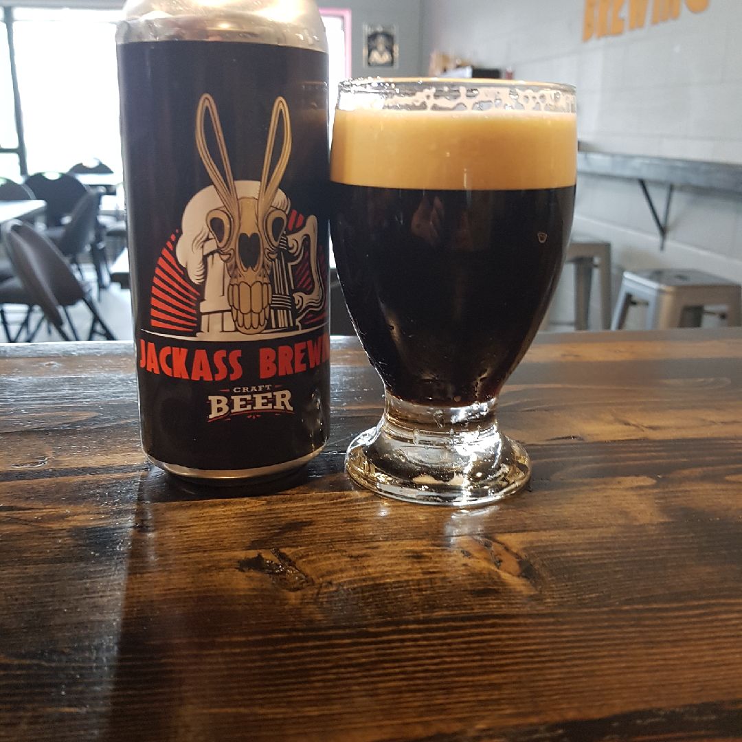 jackassbrewing's tweet photo. Chocolate hazelnut porter juiced up on nitro!! For sale at the  brewery 100 sheldon dr cambridge on unit 36. Open till 9pm tonight. Cheers https://t.co/E9tcBri8ll