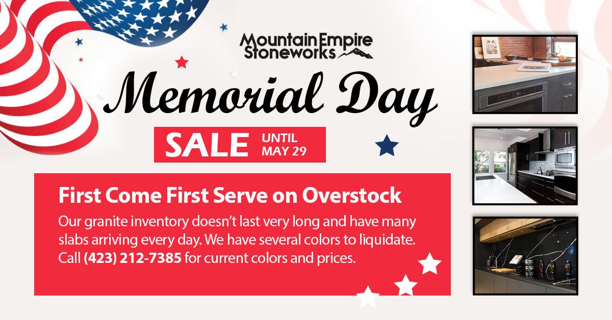 PanoramaPressGA's tweet image. Create and design an advertisement for the promotion of Mountain Empire Stoneworks’ Memorial Day Sale.

#advertisement
#PanoramaProjectSpotlight
#BannerAdvertisements
#Panorama Marketing and Media