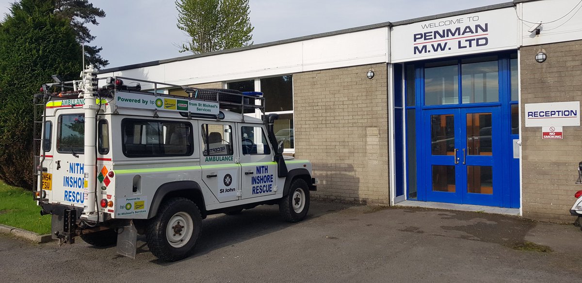 NithRescue's tweet photo. It's fair to say @PenmanEng have done a great job and thanks to Signcraft signs for the new livery. Now time to get it kitted out and back on the run. Amazing transformation in one week! https://t.co/DQobZbp5kx