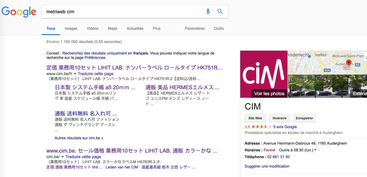 Quand tu mesures l'audience média en Belgique et que ton site s'est fait hacké, dois-tu le dire ? #metriweb #CIM #jenecomprendspaslejaponais