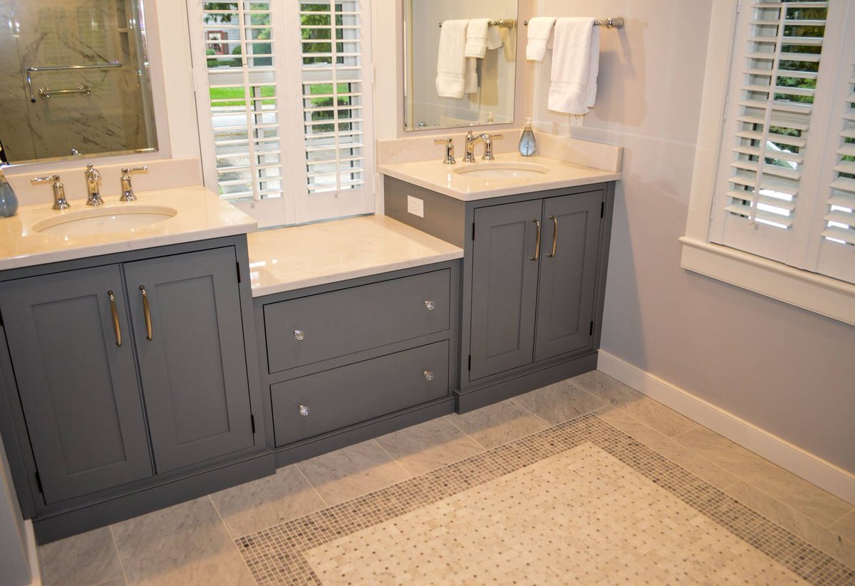 Studio76Kitchen's tweet photo. 4 fun tile floors for your bathroom to add interest and style #bathremodel #remodeling #bathroom https://t.co/sRBc8V8l7w