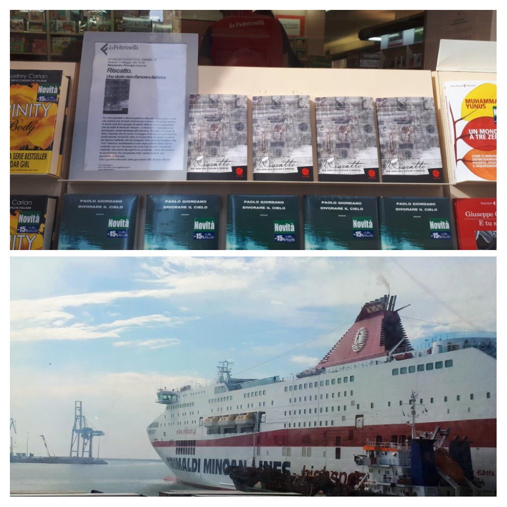 Qui Ancona. Ci siamo: alle 18 alla Feltrinelli raccontiamo "Riscatto".
<a href="/RoundRobined/">Round Robin Editrice</a>