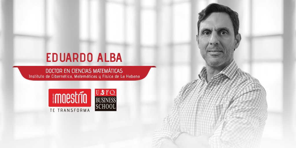 USFQBSchool's tweet photo. Eduardo tiene más de 20 años de experiencia docente a nivel de pregrado y postgrado en centros educativos de Cuba, México y en el Ecuador en varias universidades de Quito, Guayaquil y Cuenca. #ProfesoresQueTransforman https://t.co/084kmKILWG