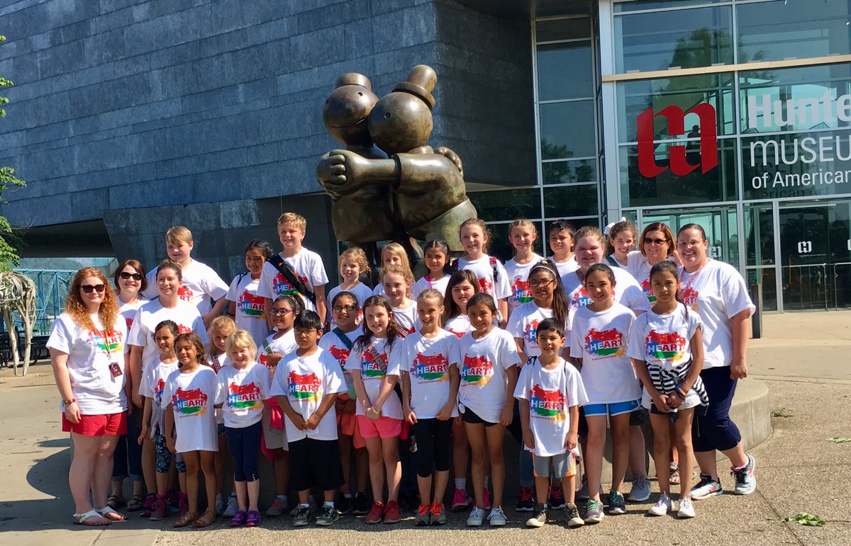 West Ele Art Students getting ready to explore The Hunter Museum in Chattanooga @KristaCrum @teresabateayers