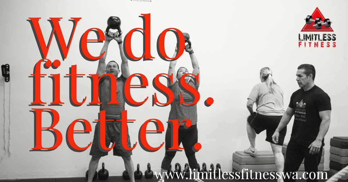 LimitlessTony's tweet photo. We do fitness. Better! https://t.co/icyMmreZxg https://t.co/7kfwmZVqVW