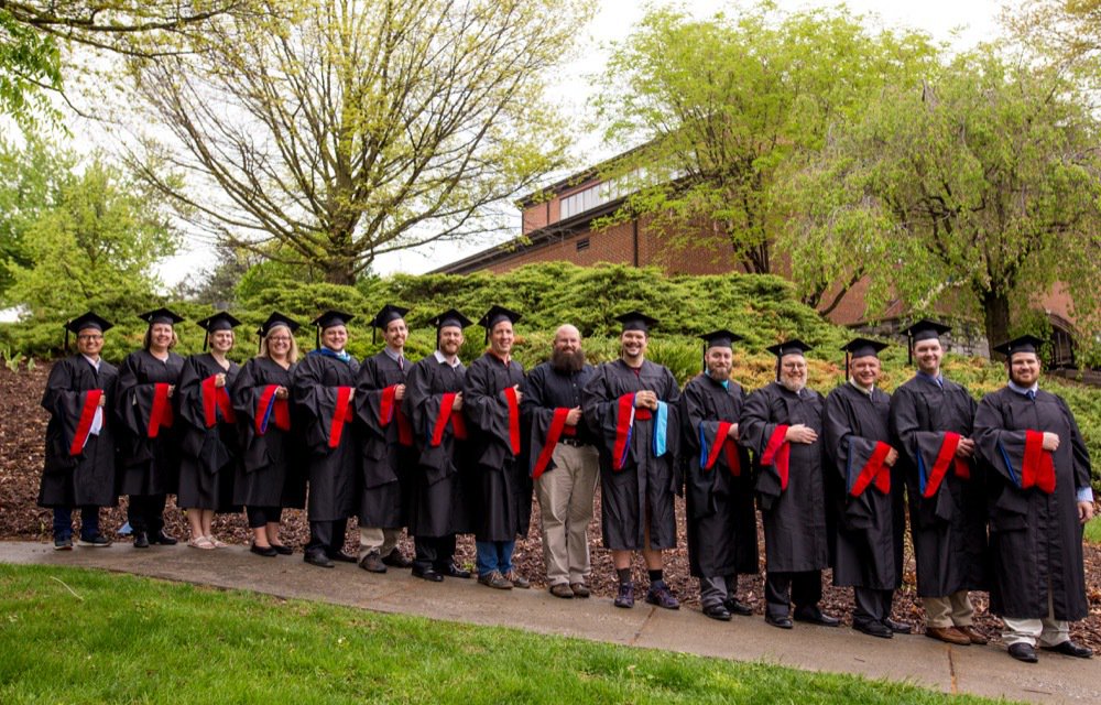 EMU_News's tweet image. Eastern Mennonite Seminary graduates 22 to many diverse callings goo.gl/ZavtTN including four from the new MA in Christian Leadership program that balances faith formation and theology with individualized practice for unique ministry settings. #EMUview