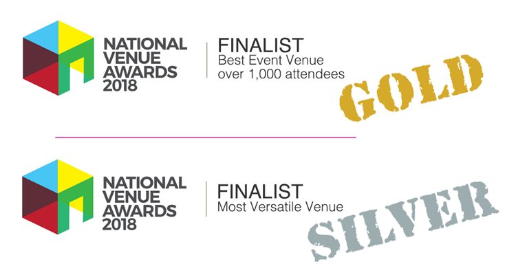 eicc's tweet photo. What an afternoon! We're absolutely delighted to be awarded Best Event Venue & to achieve silver for Most Versatile Venue at today's #NVA18! #FridayFeeIing #MakeitEdinburgh #eventprofs #ScotSpirit #ScotlandisNow https://t.co/ES0f67qQf3