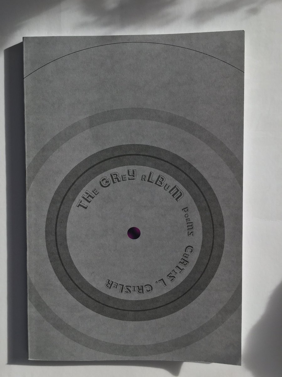 lucy_logsdon's tweet photo. When language rises up, speaks, grabs your brain, heart and soul—one believes in this world again. Thank you, Curtis L. Crisler #TheGreyAlbum #poems #buyacopy #readhispoems https://t.co/9HfgXvHHea