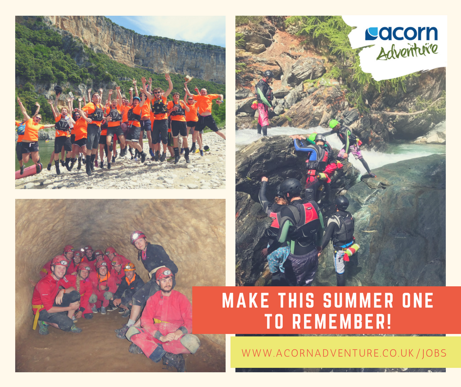 Acorn_Recruit's tweet photo. Make the most of your summer with Acorn Adventure! Immediate starts are available at our centres in the UK, France, Italy and Spain. Visit https://t.co/uhz9b4BfRl or email your CV to jobs@acornadventure.co.uk to apply today! https://t.co/pLlo5h02hL