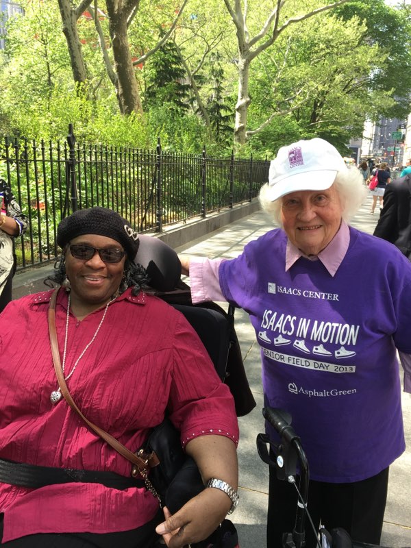 gregjmorris's tweet photo. Stand up for #seniors.  @IsaacsCenterNYC seniors take no prisoners- but do it with a smile. @liveonny #agingaday2018 #yearofthesenior https://t.co/jluf3XswU2