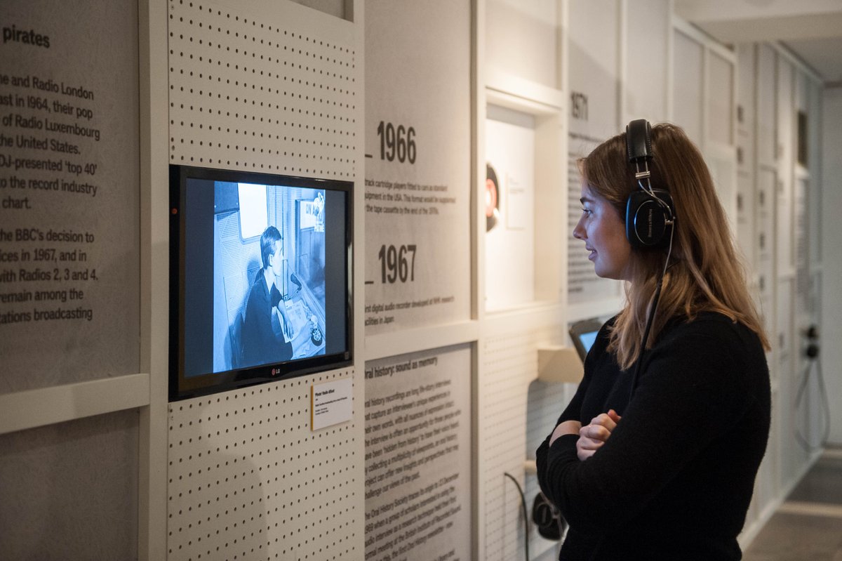 britishlibrary's tweet photo. Just how important have the sounds of the past 140 years been to our lives? Dive into the Library's sound archive though our free Listen exhibition.
Hurry! Exhibition closes this Sunday https://t.co/EspvZZgVqs #BLSounds https://t.co/hL7G4URGDy