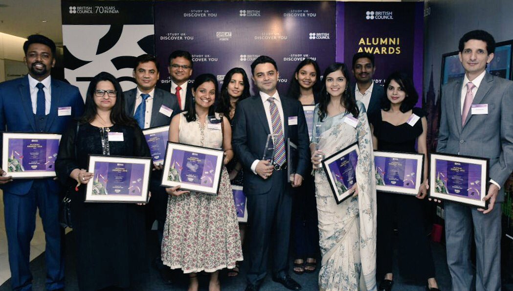 And it's a wrap! Congratulations to all the winners and nominees of #UKAlumniAwards.

Here’s to creating inspiring stories, every day!

#InspiredbyIndia #StudyUK