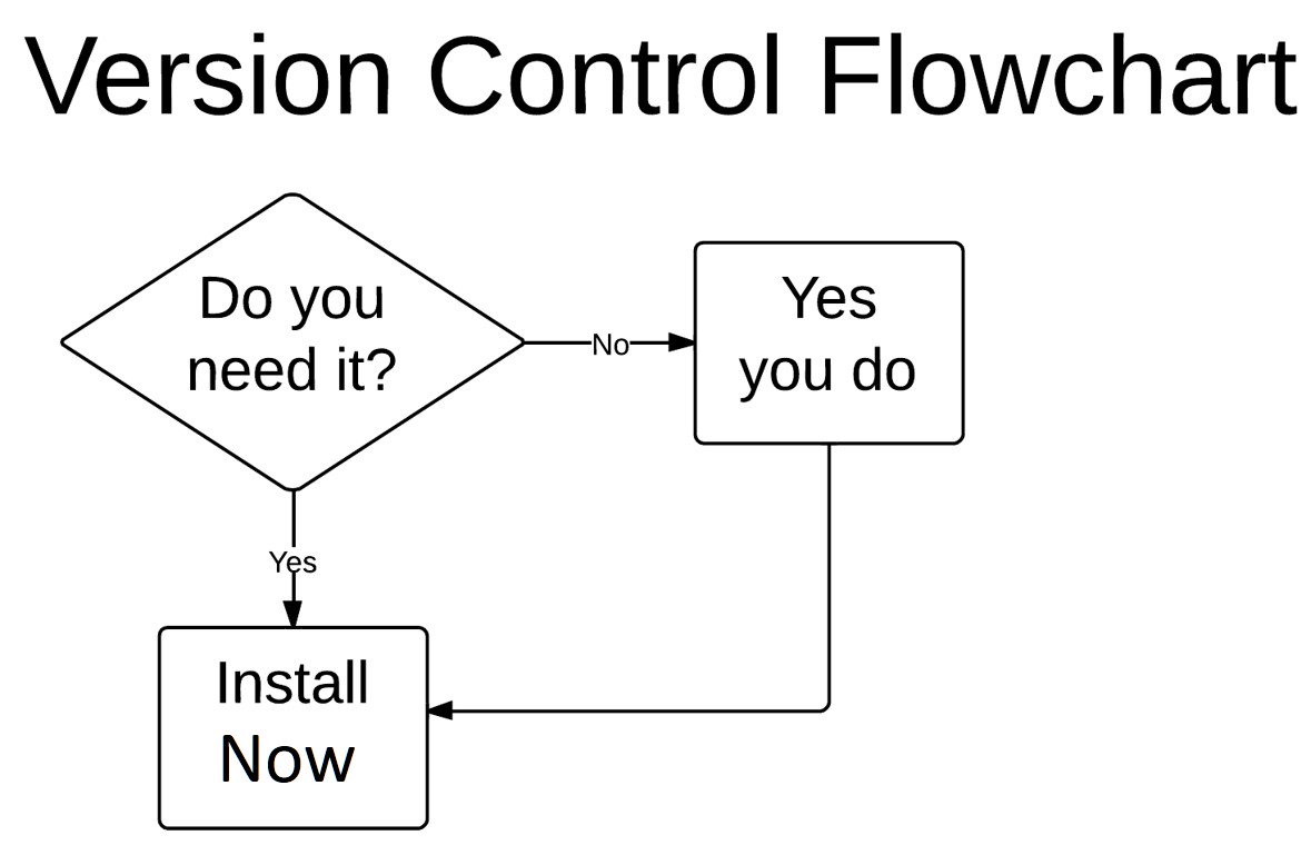 Version Control Flow Chart