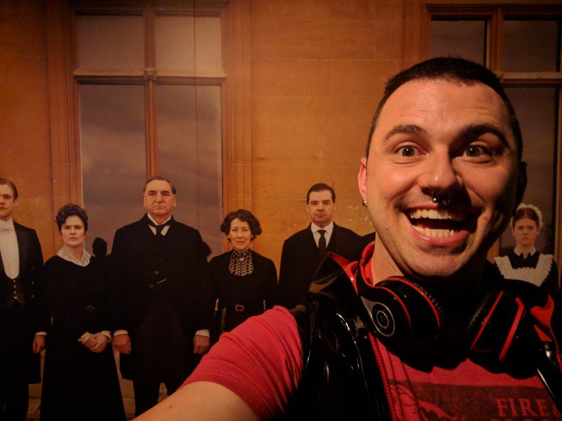 MrKaiMorgan's tweet photo. Had a great time at the @DowntonAbbey Exhibition in NYC yesterday! Totally worth it for the costume history close ups and amazing Video pieces including a 20x30' room with three video walls #DowntonBenjaminSweeps https://t.co/YYrHipmVie