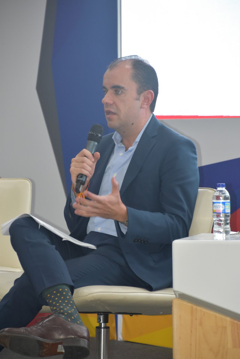 infocreame's tweet photo. "Lo que intentamos desde @InnpulsaCol es apoyar iniciativas que fortalezcan el sector ciencia y tecnología, a través de la articulación de diferentes instituciones en todo el país": @garavito_jc #STProdem2018 #8STProdem2018 https://t.co/28azDs6CZU